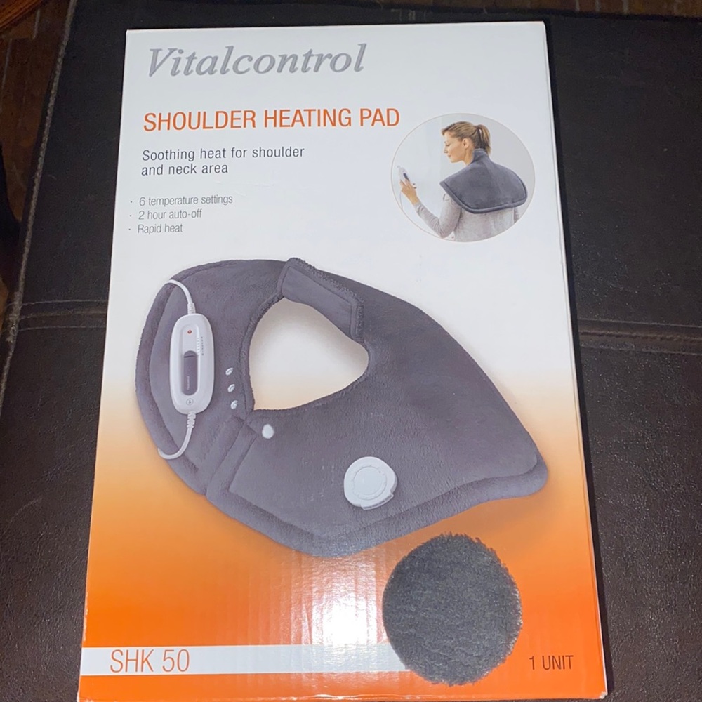 Vital control shoulder heating pad